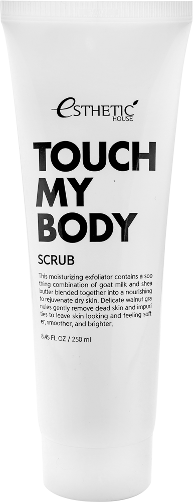 [ESTHETIC HOUSE] Скраб для тела КОЗЬЕ МОЛОКО Touch My Body Goat Milk Body Scrub, 250 мл