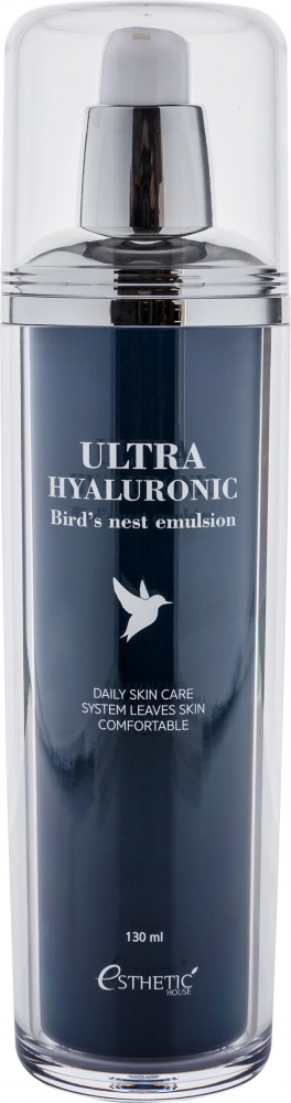 [ESTHETIC HOUSE] ЛАСТОЧКА/ГИАЛУРОН Эмульсия для лица Ultra Hyaluronic acid Bird's nest Emulsion, 130 мл