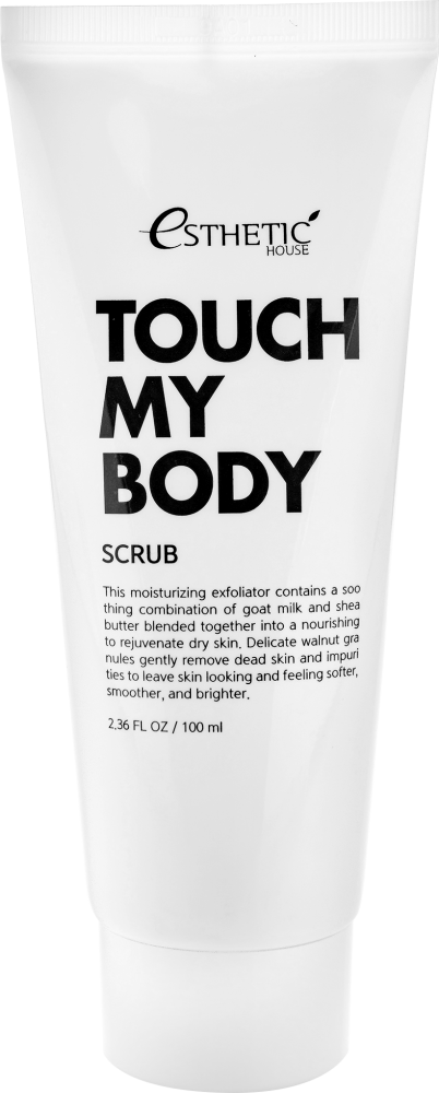 [ESTHETIC HOUSE] Скраб для тела КОЗЬЕ МОЛОКО Touch My Body Goat Milk Body Scrub, 100 мл