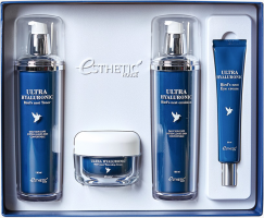 [ESTHETIC HOUSE] ЛАСТОЧКА/ГИАЛУРОН НАБОР для лица Ultra Hyaluronic acid  Bird's nest skin care set