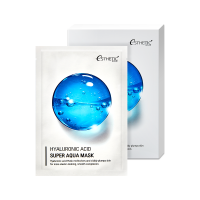 [ESTHETIC HOUSE] НАБОР Тканевая маска для лица ГИАЛУРОНОАЯ КИСЛОТА Hyaluronic Acid Super Aqua Mask, 25 мл* 5шт