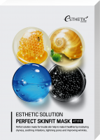 [ESTHETIC HOUSE] НАБОР Тканевая маска для лица 4 ВИДА Esthetic Solution Perfect Skinfit Mask 4 Type, 25 мл * 4 шт
